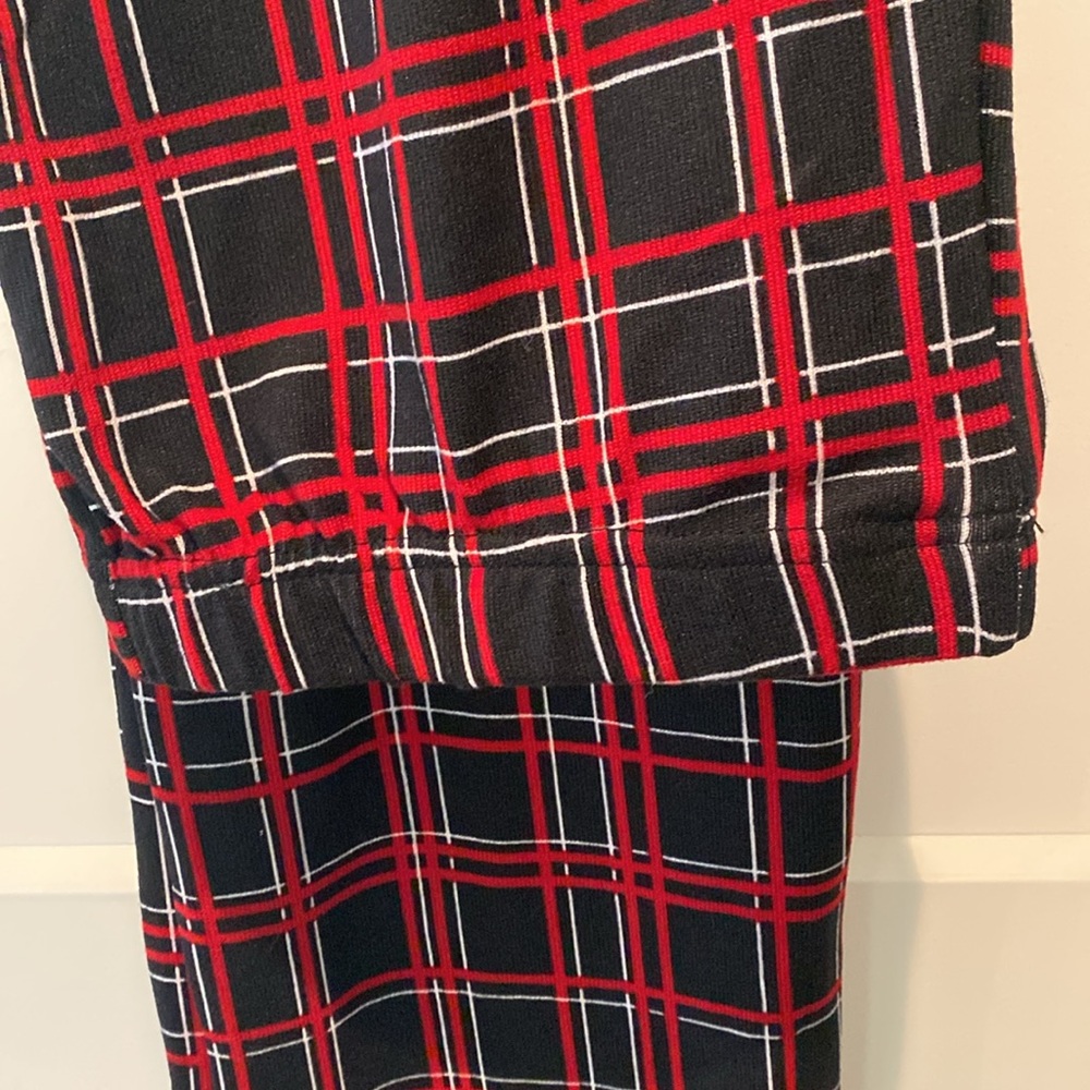Aegean Apparel Men’s Pajama Pants.  Red/White/Black Design. Size Small‎ - Picture 2 of 5